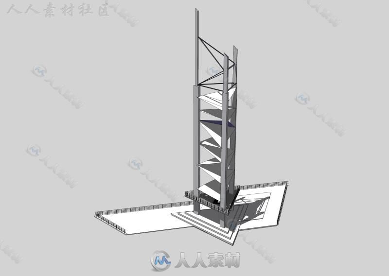 园林建筑景观 sketchup模型大量分享