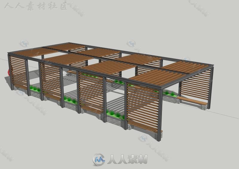 园林建筑景观 sketchup模型大量分享