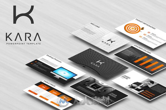 卡拉PPT模板Kara - PowerPoint Template