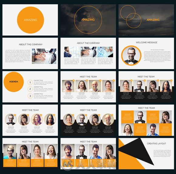 惊艳KEYNOTE模板Amazing Keynote Template