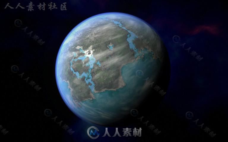 形象各异科幻星球Unity素材资源合辑