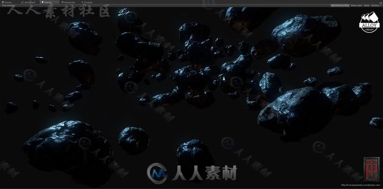 形象各异科幻星球Unity素材资源合辑