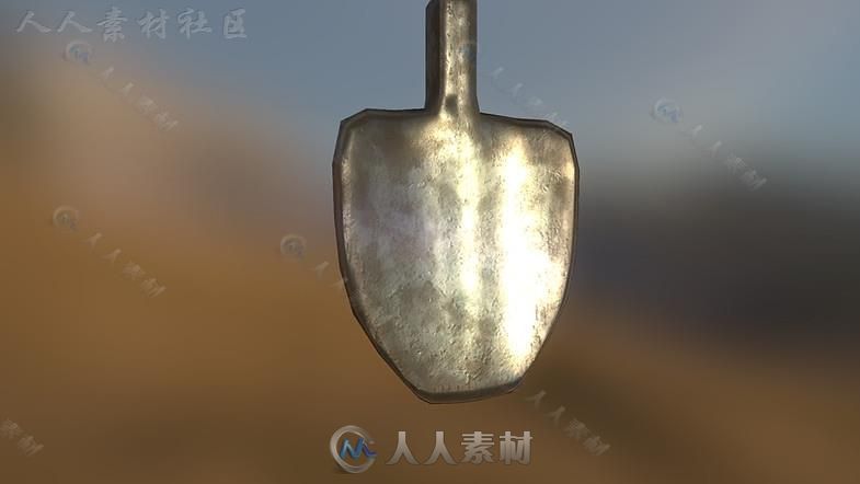 中世纪工具道具模型Unity3D素材资源