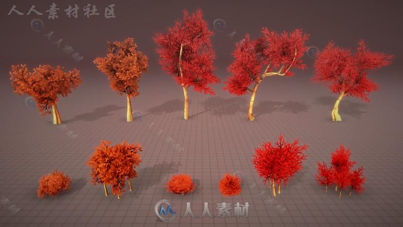 巨大的外部场景梦幻环境模型Unity3D素材资源