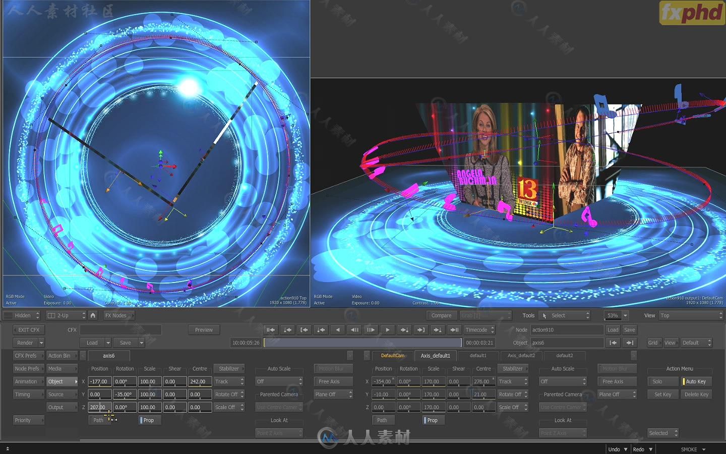 Smoke编辑特效从基础到进阶实例训练视频教程 FXPHD SMK210 EDITING AND EFFECTS WI...