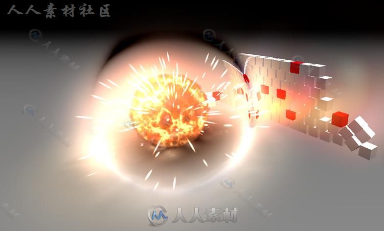 火球爆炸特效着色器Unity素材资源