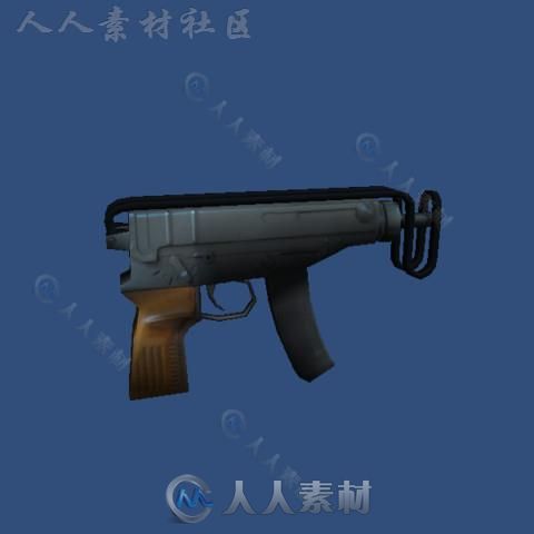 30个Low Poly枪包（UFPs兼容）武器道具模型Unity3D素材资源