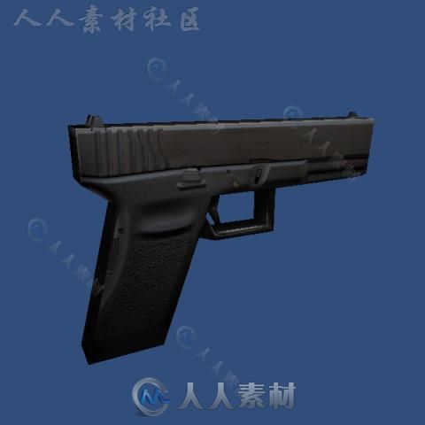 30个Low Poly枪包（UFPs兼容）武器道具模型Unity3D素材资源