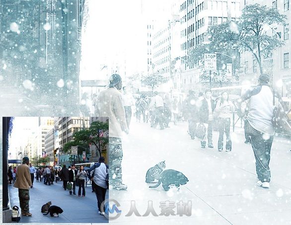 寒冬来临特效PS动作828287-winter-is-coming-photoshop-snowing-effect-action