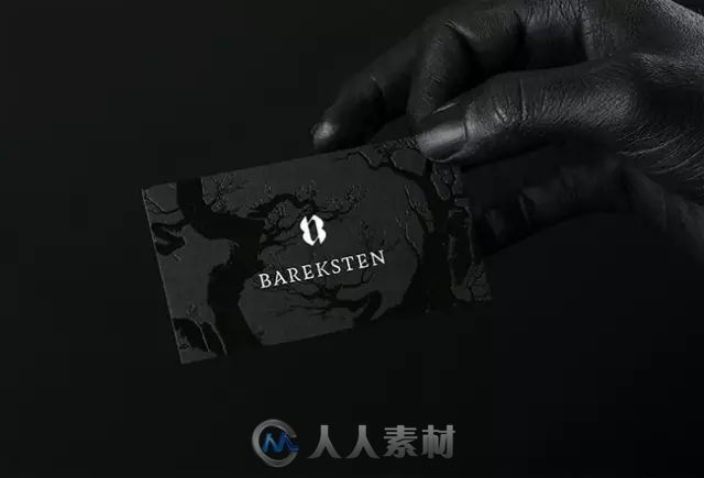 永远都是黑色的经典，Bareksten酒品牌形象设计