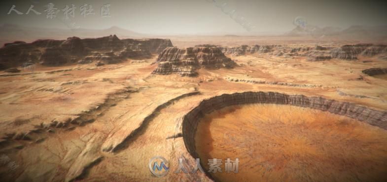 火星环境模型Unity3D素材资源