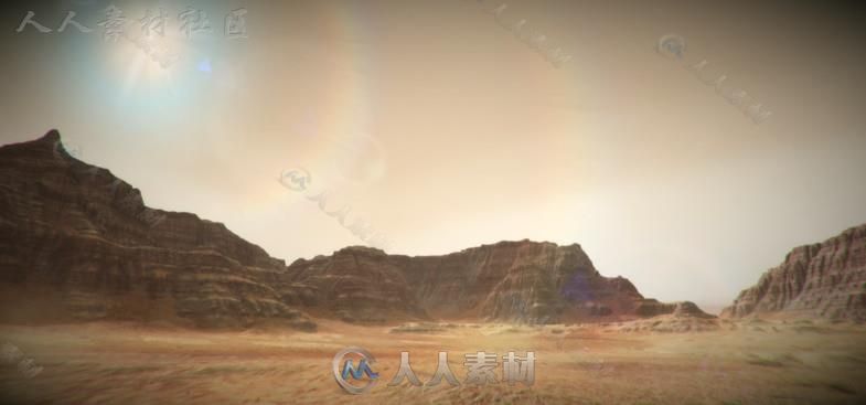 火星环境模型Unity3D素材资源