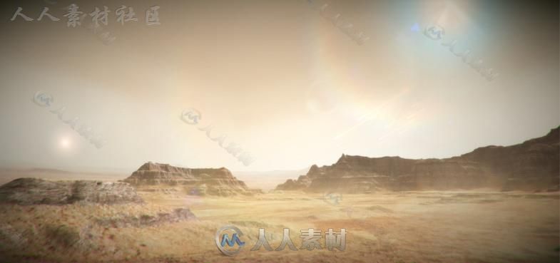 火星环境模型Unity3D素材资源