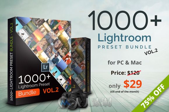 1000款照片调色lightroom预设1000 Lightroom Preset Bundle Vol.2