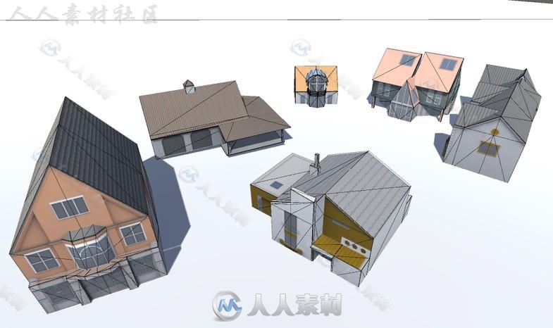 纽约市建筑城市环境模型Unity3D素材资源