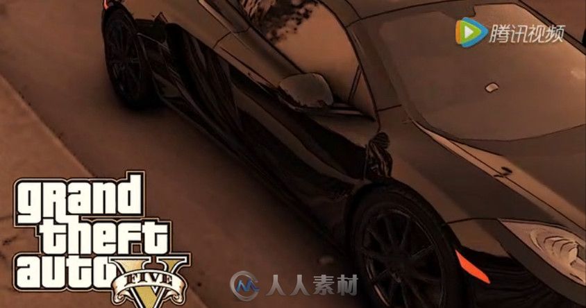 GTA风格小视频制作过程