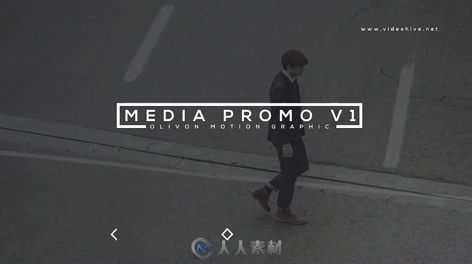 时尚媒体宣传幻灯片AE模板 Videohive Media Promo 17257650