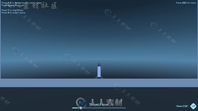 循环重力效果编辑器扩充Unity素材资源