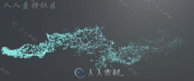 简单的流动粒子特效脚本Unity素材资源