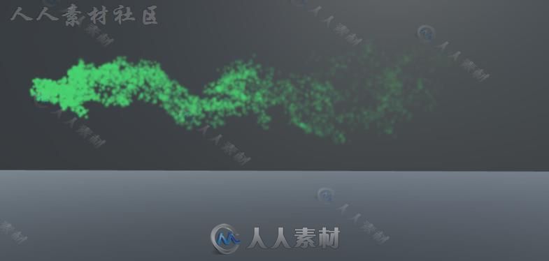 简单的流动粒子特效脚本Unity素材资源