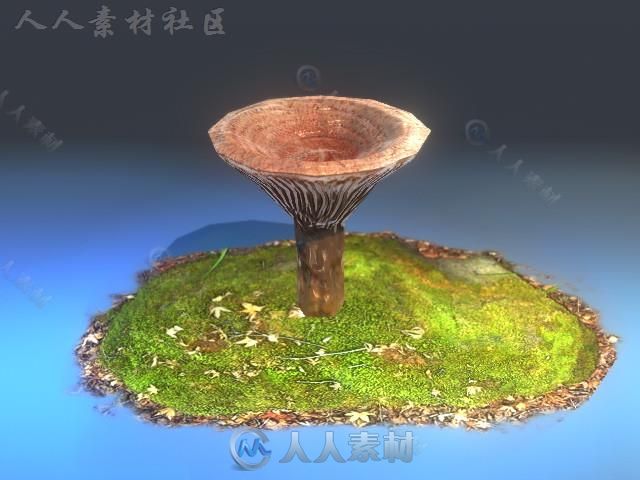 蘑菇植物模型Unity3D素材资源