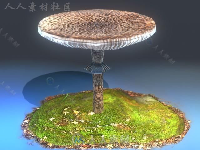 蘑菇植物模型Unity3D素材资源