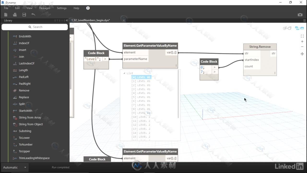 Revit中Dynamo可视化设计技巧视频教程 Dynamo for Revit Workflo