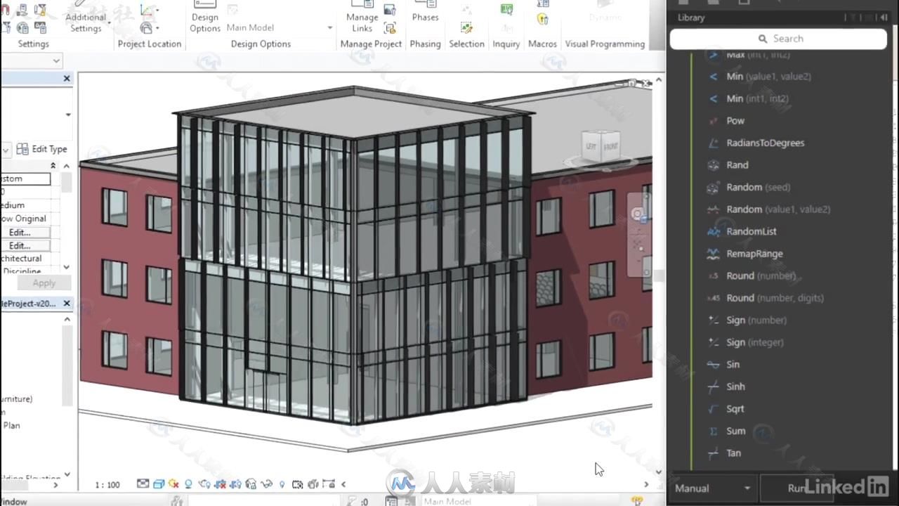 Revit中Dynamo可视化设计技巧视频教程 Dynamo for Revit Workflo