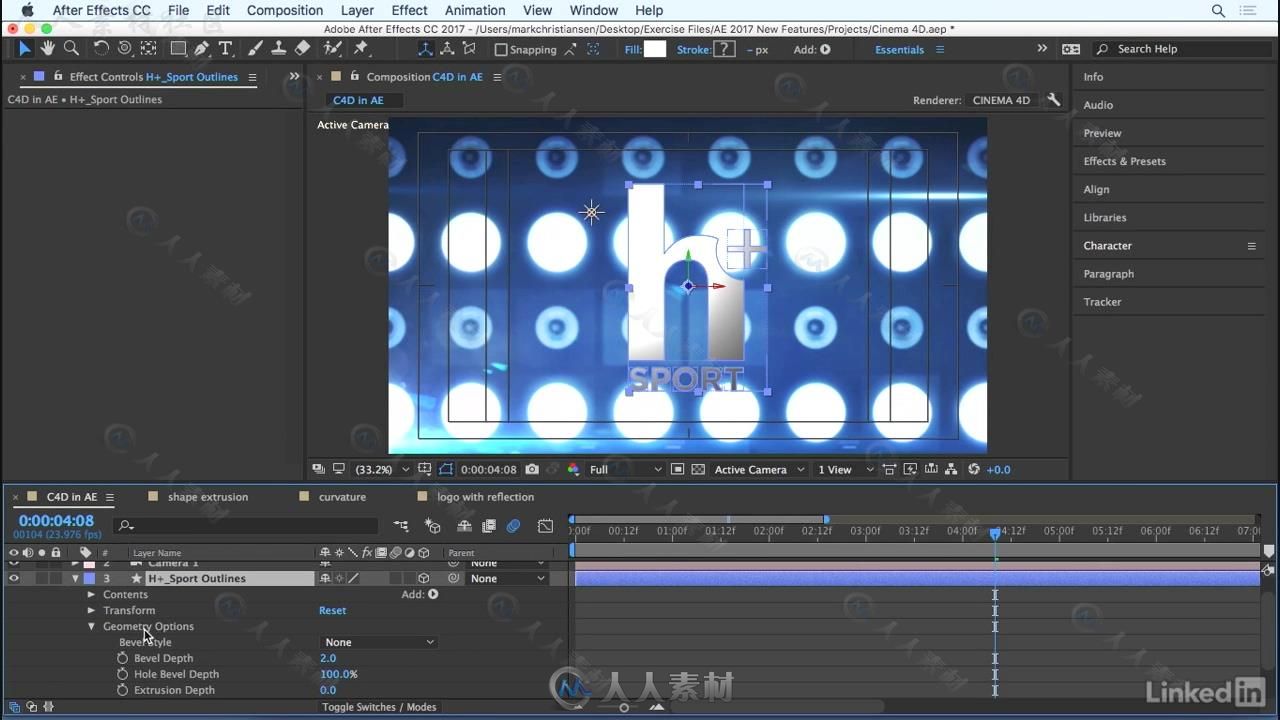 AE CC 2017新功能训练视频教程 After Effects CC 2017 New Features