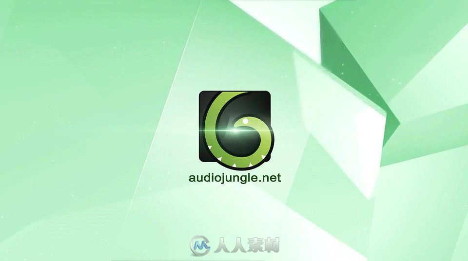 优雅美丽的三维方块折射标志LOGO演绎AE模板 Videohive Elegant Glossy Identity...