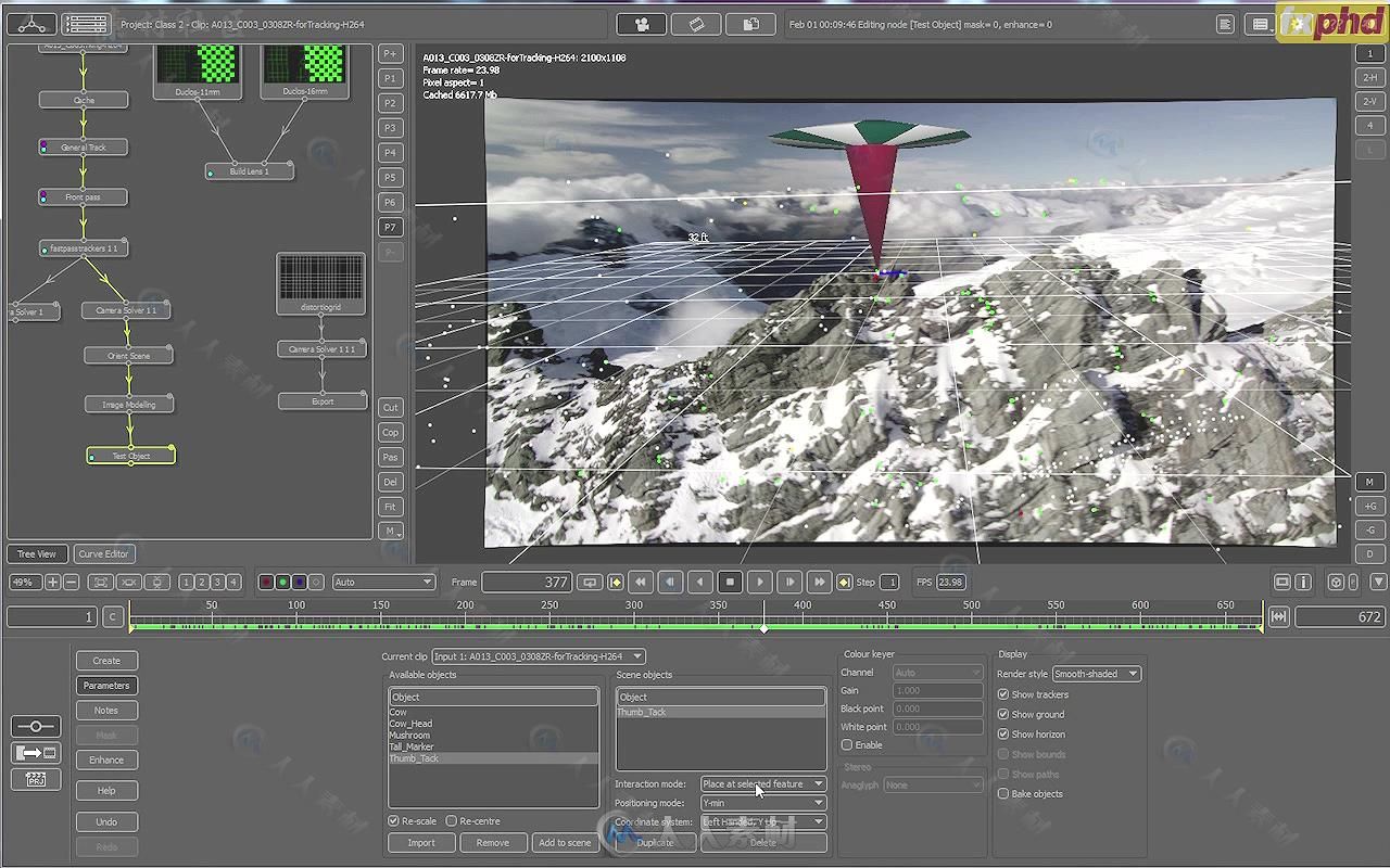 PFTrack复杂场景三维跟踪技术实例训练视频教程 FXPHD PFT303 ADVANCED PFTRACK 3D ...
