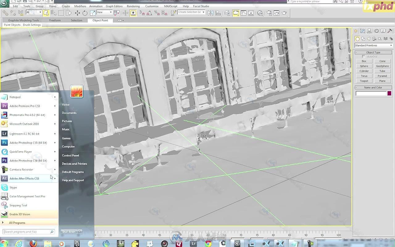 PFTrack复杂场景三维跟踪技术实例训练视频教程 FXPHD PFT303 ADVANCED PFTRACK 3D ...