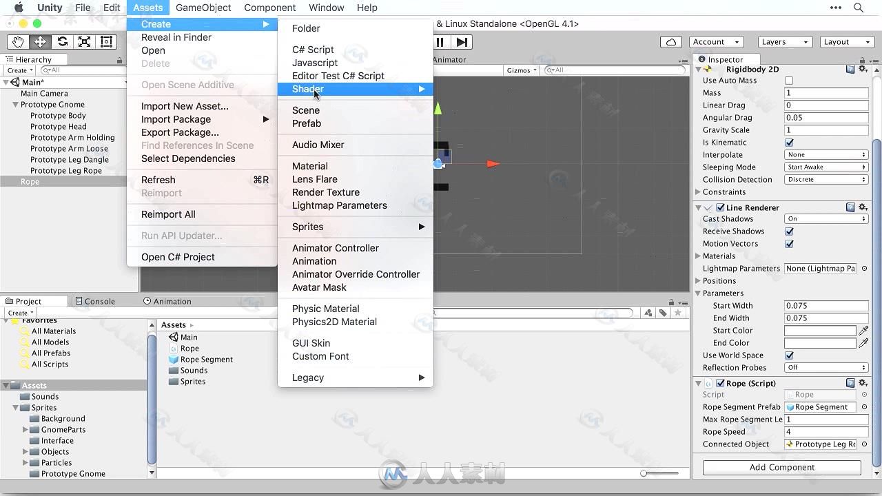 Unity精美2D二维游戏制作视频教程 INFINITESKILLS CREATING 2D GAMES WITH UNITY