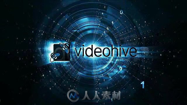 超酷科技代码展示视频影视片头AE模板 Videohive Code Awake 170691