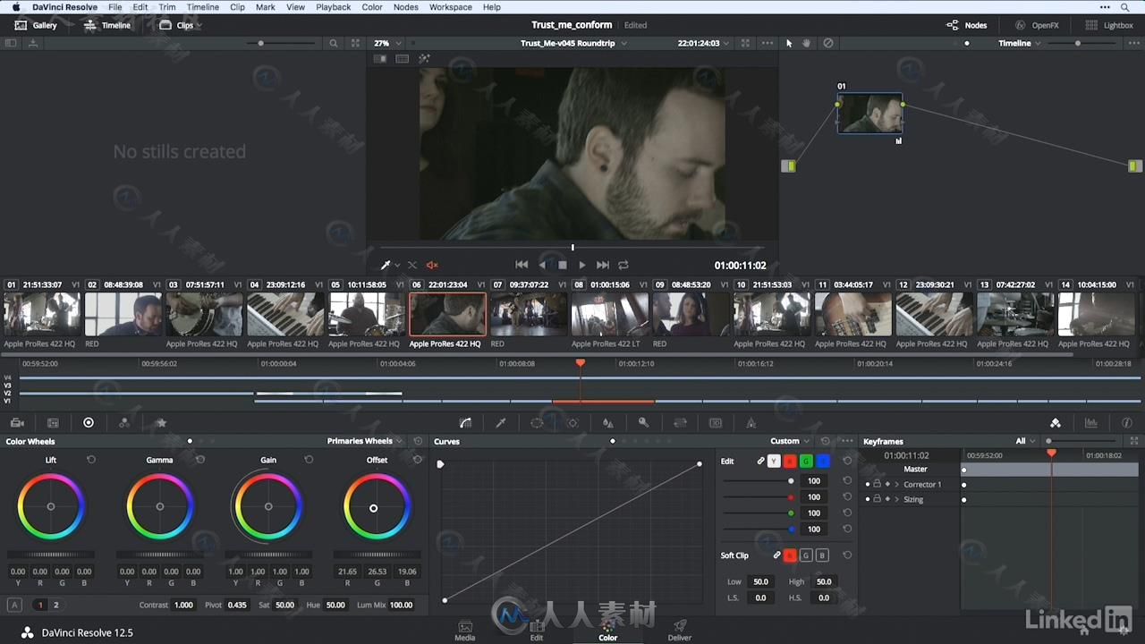 DaVinci达芬奇与其他剪辑软件时间线往返编辑视频教程 DaVinci Resolve Guru Moving...