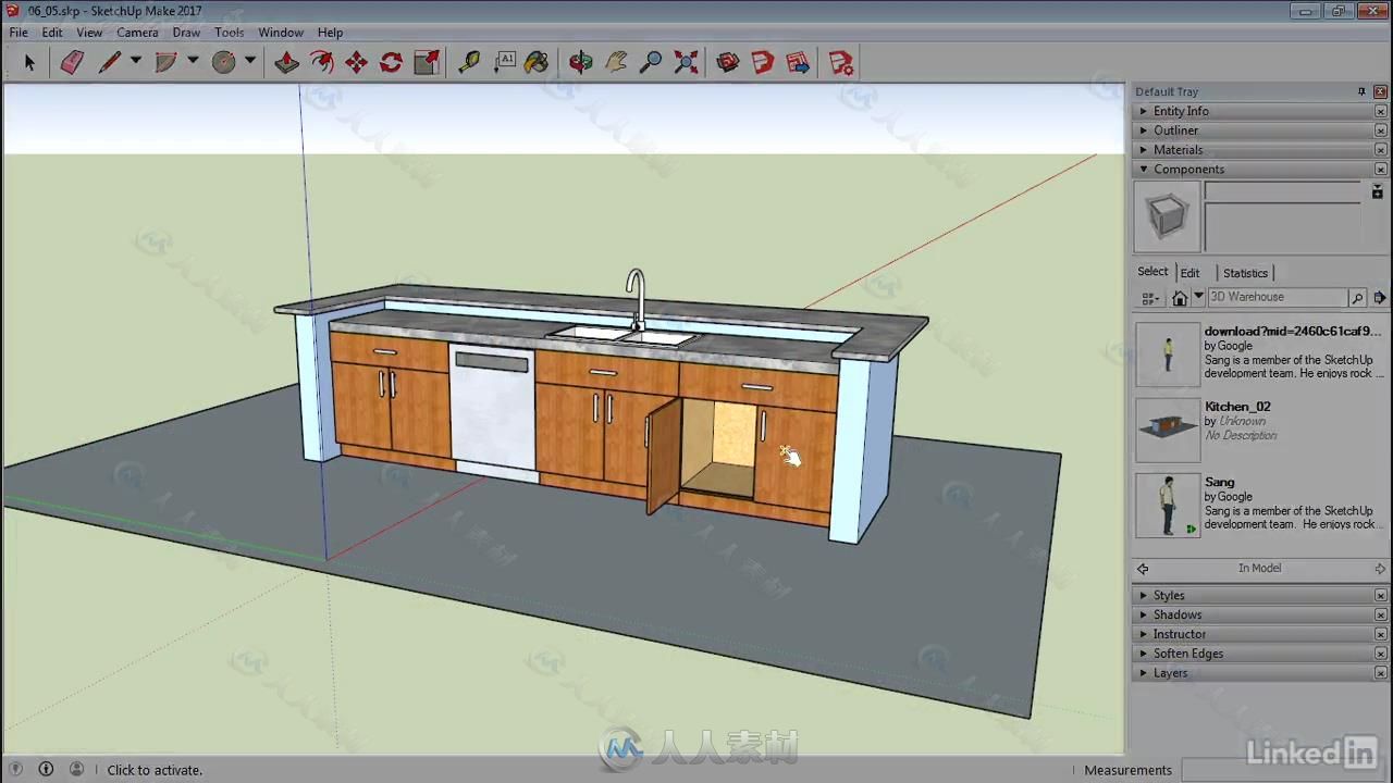 SketchUp 2017全面核心训练视频教程 SketchUp 2017 Essential Training