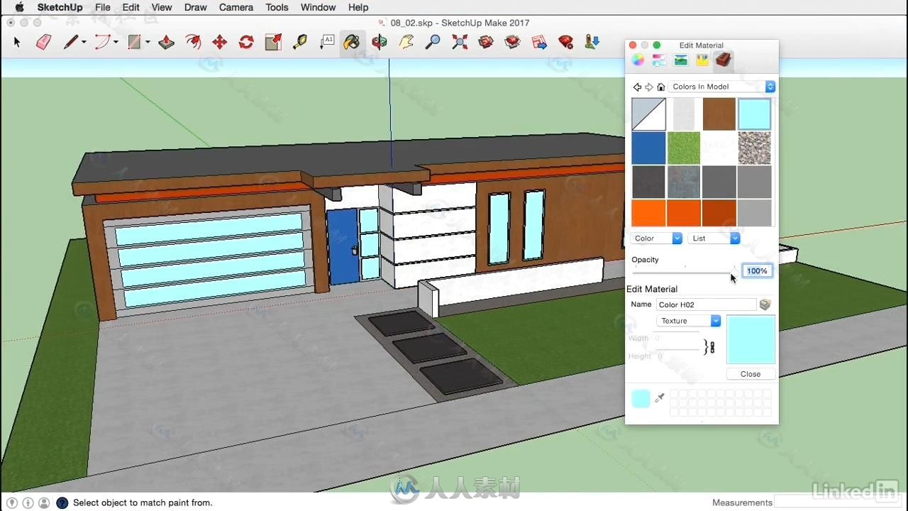 SketchUp 2017全面核心训练视频教程 SketchUp 2017 Essential Training