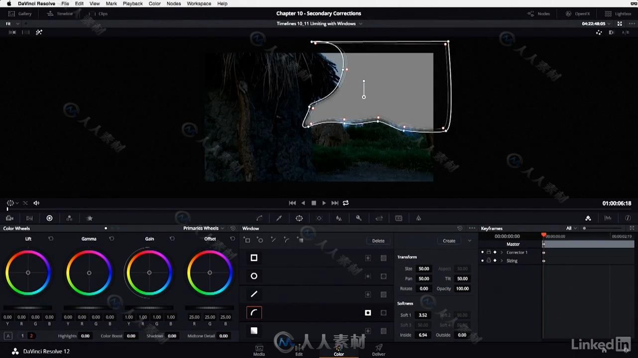 DaVinci达芬奇12全面核心训练视频教程 DaVinci Resolve 12 Essential Training