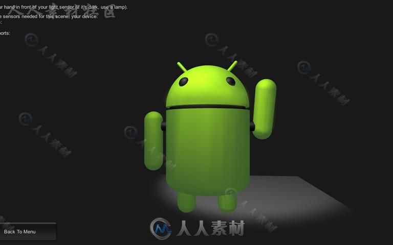 访问Android设备的每一个传感器脚本Unity素材资源