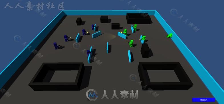 轻松创建和修改游戏项目的动态AI脚本Unity素材资源