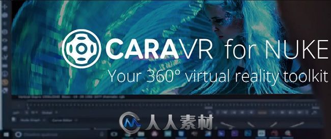 The Foundry CaraVR虚拟现实NUKE插件V1.0V3版 THE FOUNDRY CARAVR V1.0V3 NUKE WIN...