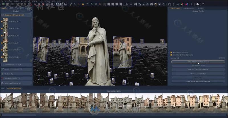 3DF Zephyr Lite照片自动三维化软件V4.501版