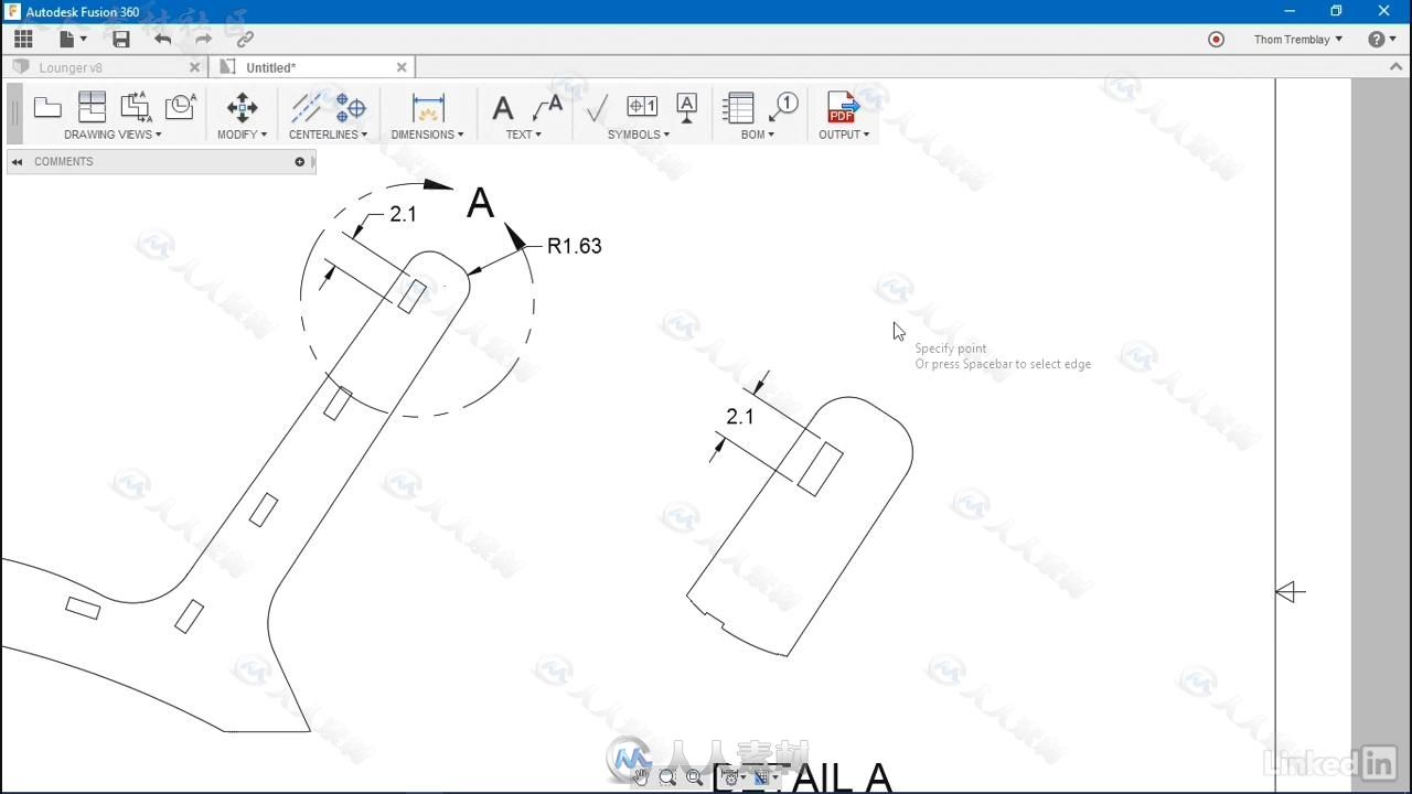 Fusion360木材质感家具设计实例训练视频教程 Autodesk Fusion 360 Designing for Wood