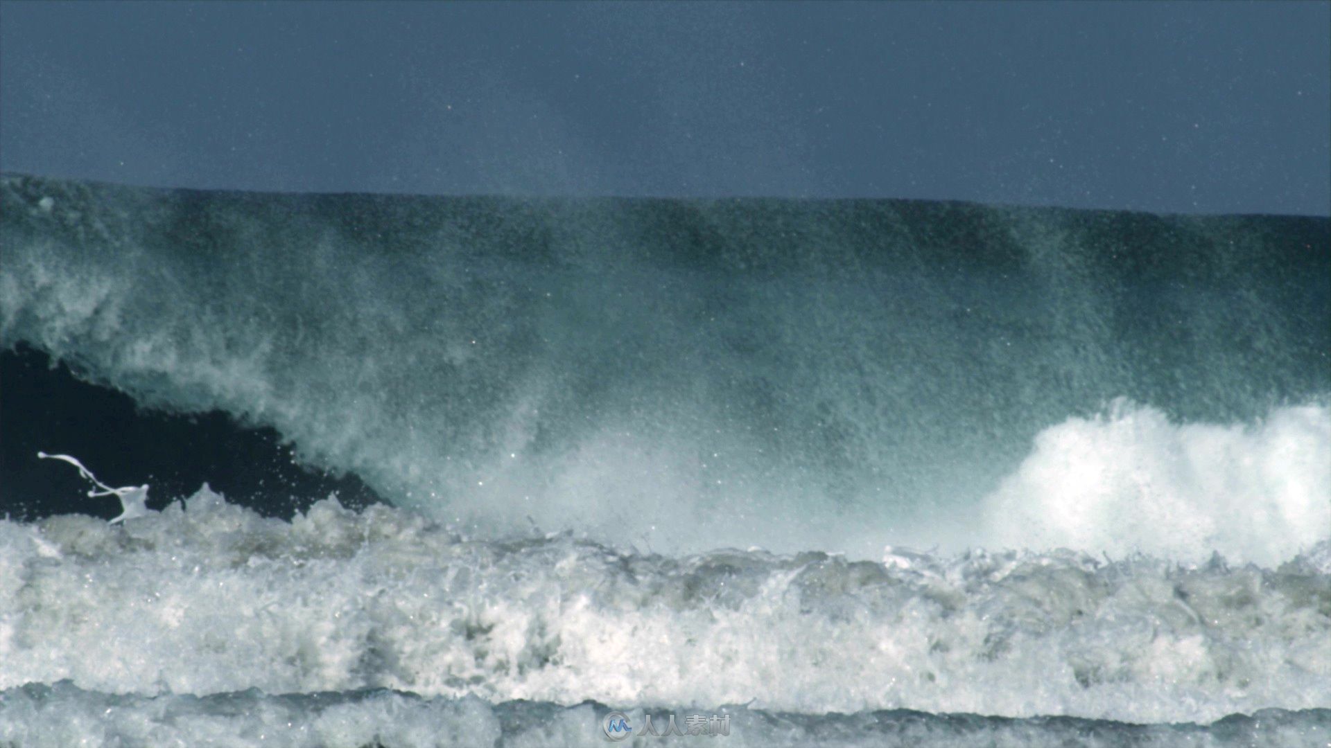 海边海浪实拍视频素材