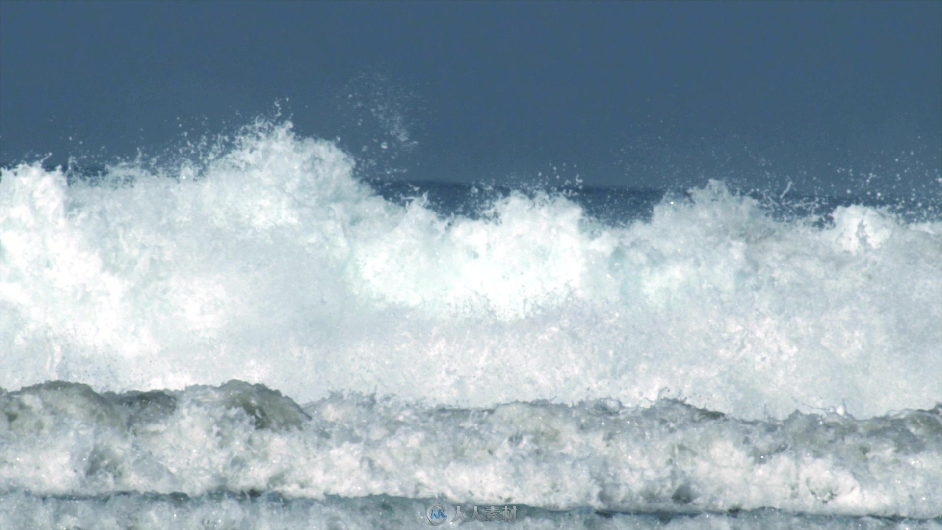 海边海浪实拍视频素材