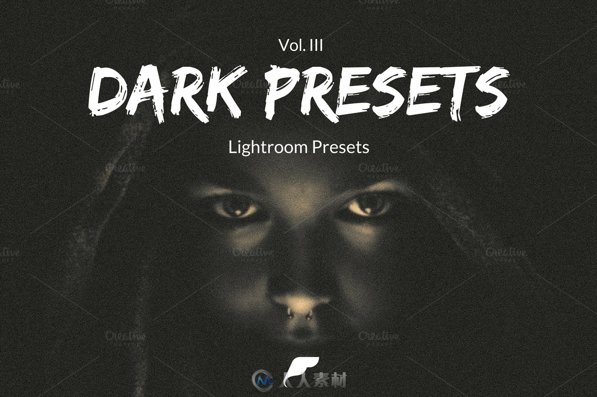 黑暗表现照片调色lightroom预设第三版Lightroom Presets - Dark Presets III