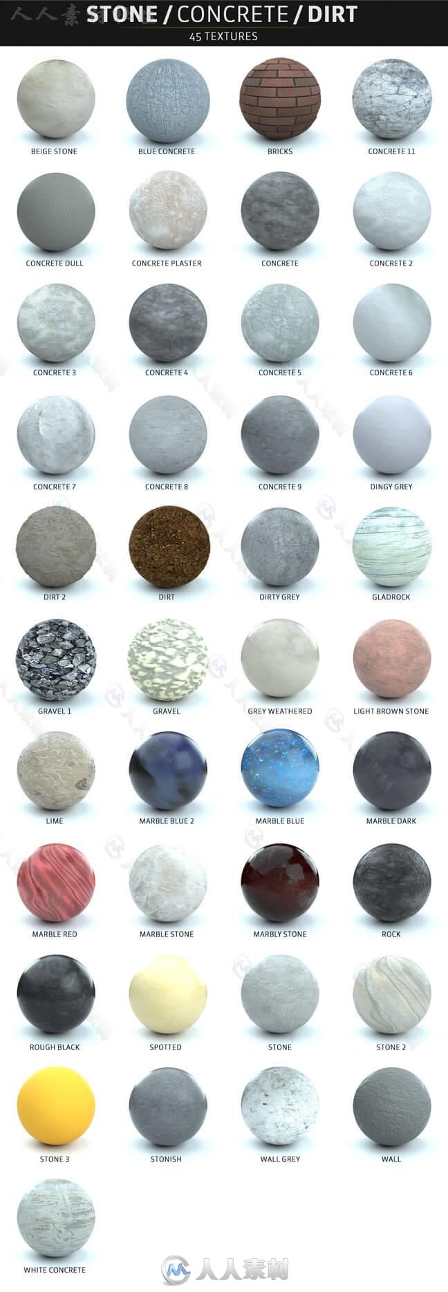 超过500组极品C4D纹理贴图合辑 THE PIXEL LAB MATERIAL PACK FOR OCTANE C4D