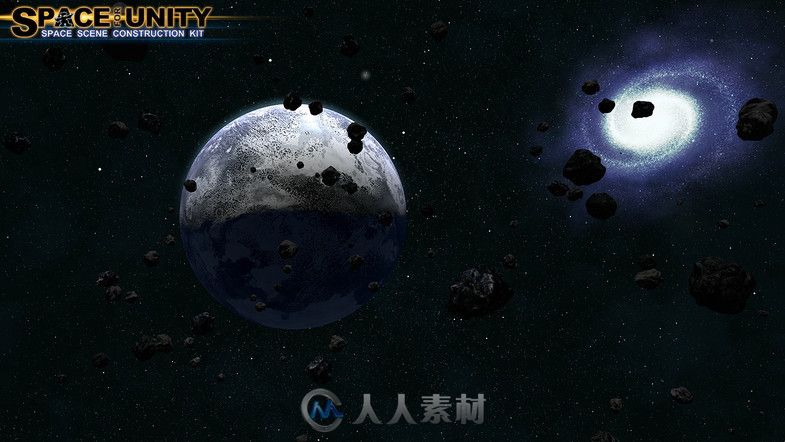 unity3d 游戏插件 宇宙 空间 框架 搭建 带大量模型 SPACE for Unity v1.02