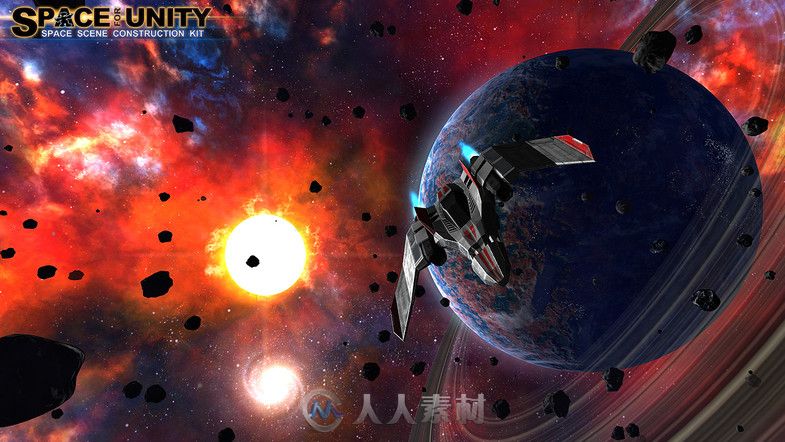 unity3d 游戏插件 宇宙 空间 框架 搭建 带大量模型 SPACE for Unity v1.02