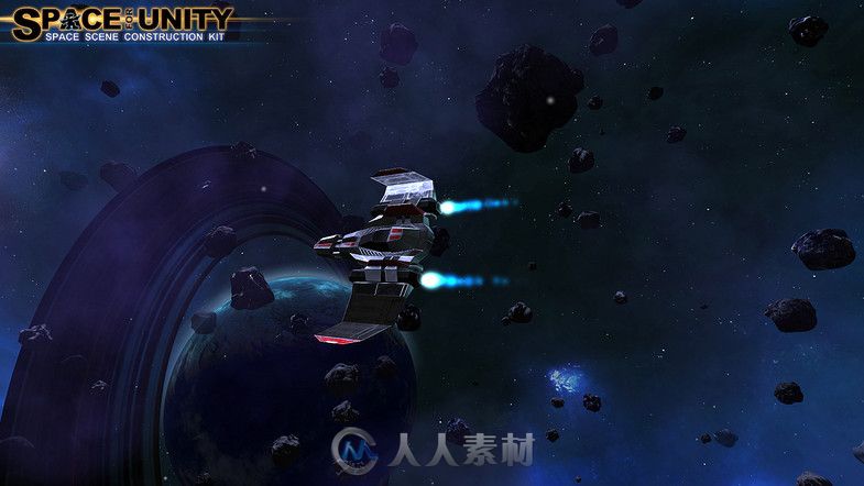 unity3d 游戏插件 宇宙 空间 框架 搭建 带大量模型 SPACE for Unity v1.02